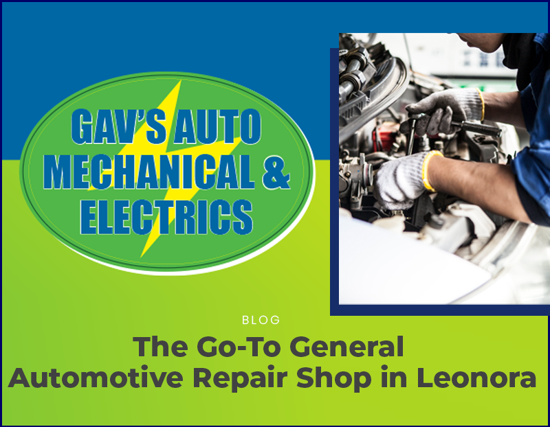 The Go-To General Automotive Repair Shop in Leonora